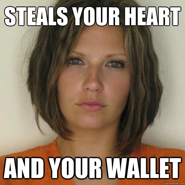 Attractive Convict meme card