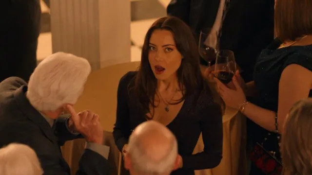 Carte meme Aubrey Plaza Eye Contact (Happiest Season)