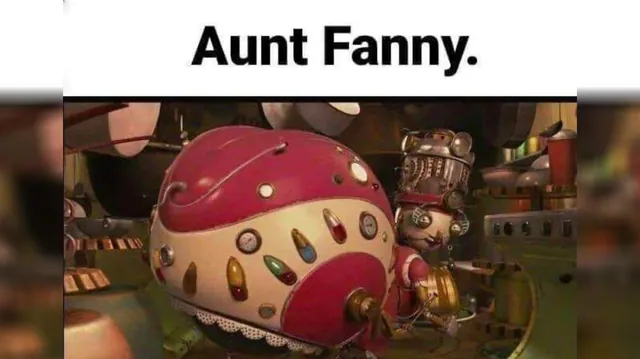 Aunt Fanny / Tia Turbina meme card