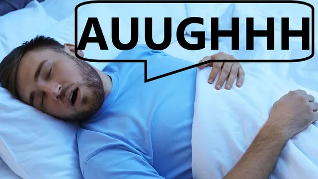 AUUGHHH!! Snoring Sound meme card