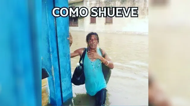 Ay, Como Llueve / Ay Bruta meme card