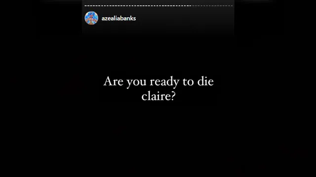 Azealia Banks "Are You Ready To Die?" meme card