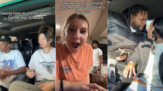 Carte meme "B-Word" Challenge / Seeing How My Boyfriend Would Call Me the "B Word"