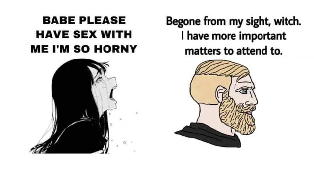 Babe Please Stop meme card