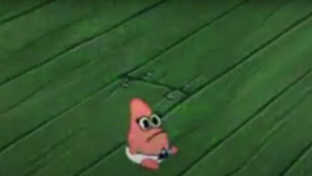 Baby Patrick meme card