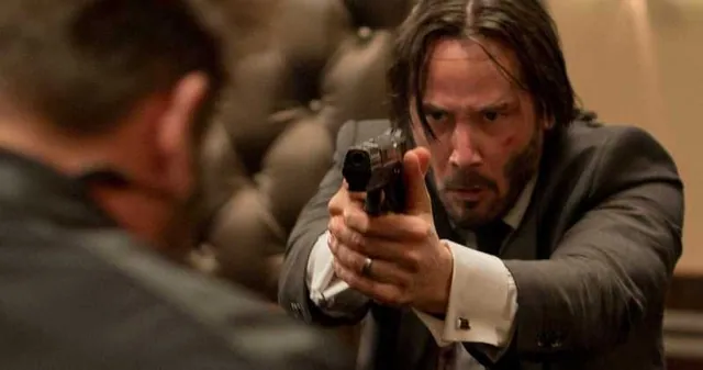Bad Guys vs. John Wick meme card