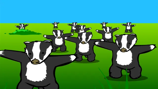 Carte meme Badger Badger Badger