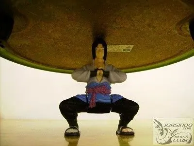 Balancing Sasuke meme card