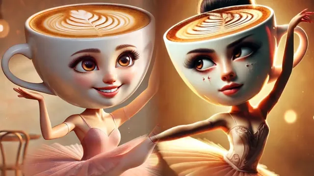 Ballerina Cappuccina (Italian Brainrot) meme card