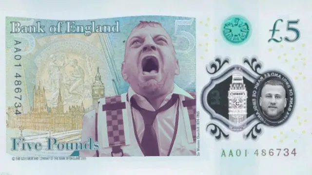 Carte meme Bank of England Redesigned Banknotes