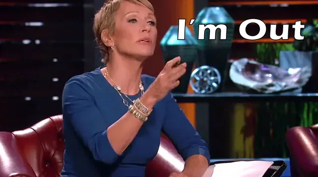 Carte meme Barbara Corcoran’s "And For That Reason, I’m Out"