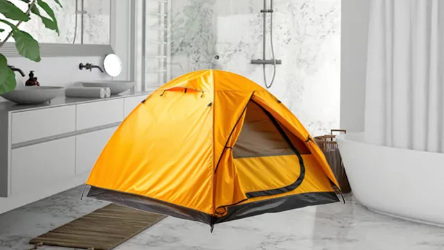 Bathroom Camping meme card