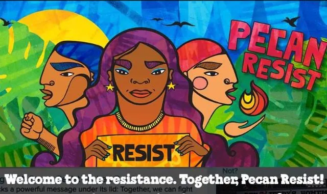 Ben & Jerry's "Pecan Resist" Ice Cream meme card