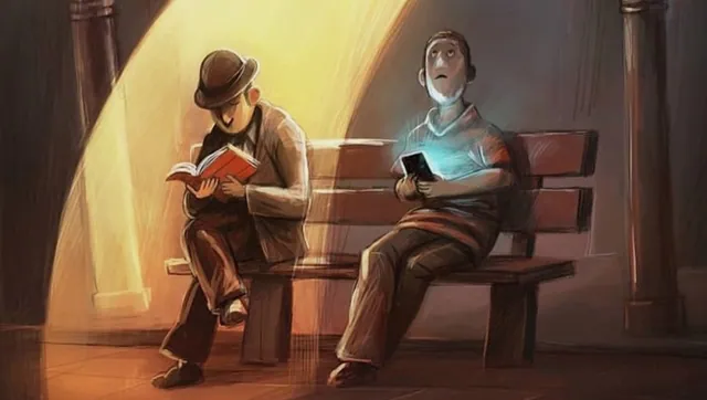 Bending Streetlight meme card