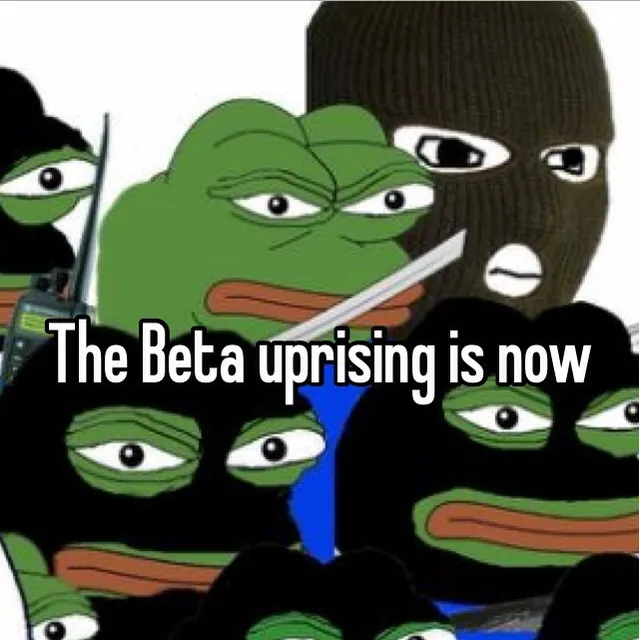 Beta Uprising meme card