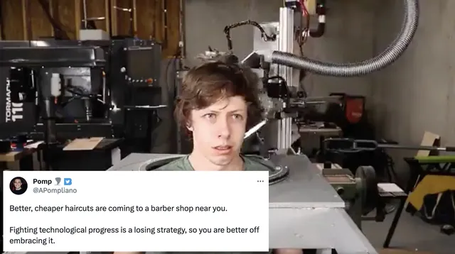Better, Cheaper Haircuts Are Coming meme card