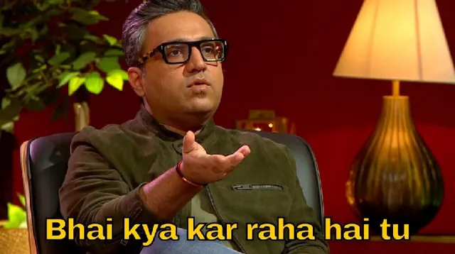Bhai Kya Kar Raha Hai Tu meme card