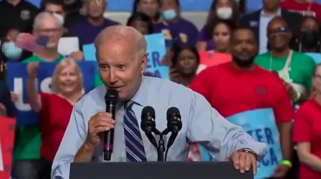 Carte meme Biden Saying "They Are About To Find Out"