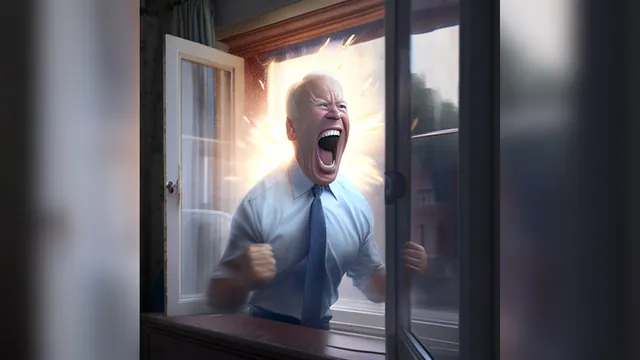 Carte meme Biden Shout
