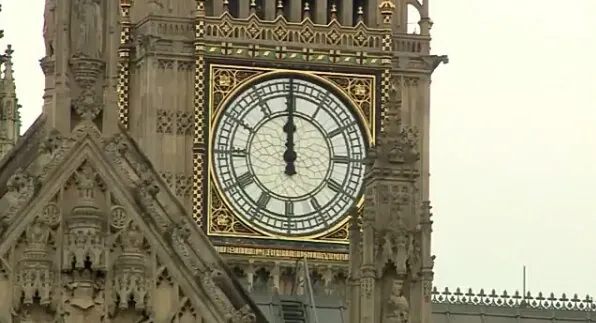 Big Ben's Final Chimes meme card