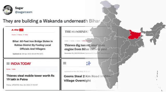 Bihar meme card