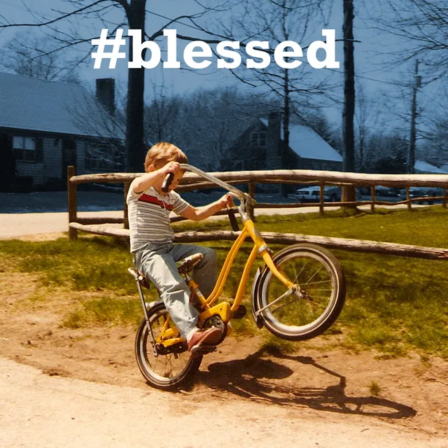 Carte meme #Blessed