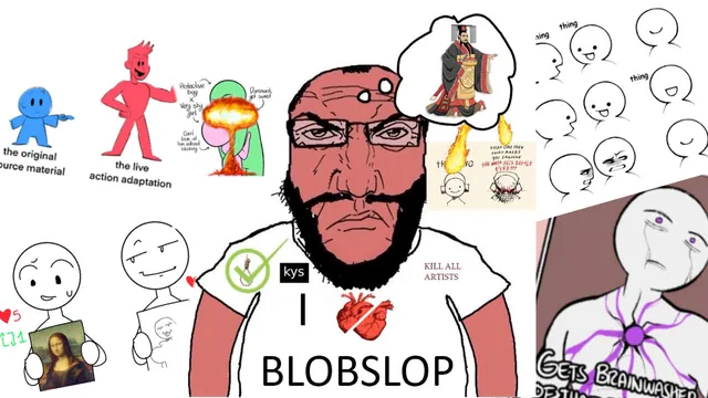 Carte meme Blobslop
