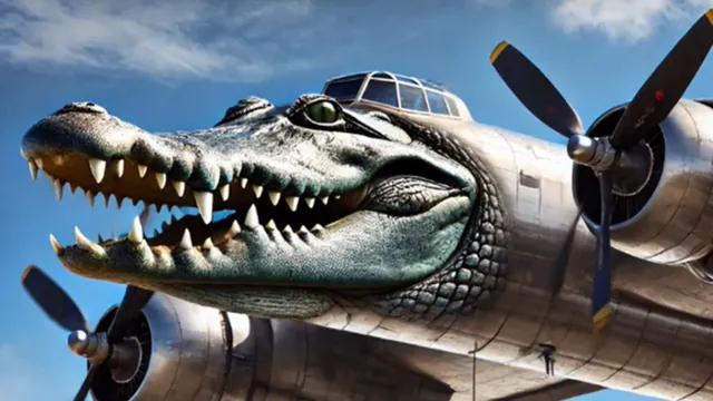 Carte meme Bombardiro Crocodilo (Italian Brainrot)