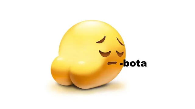 Carte meme Bota 😔
