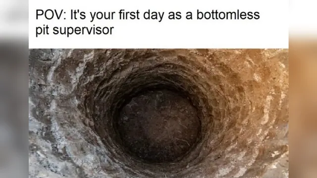 Bottomless Pit Supervisor meme card