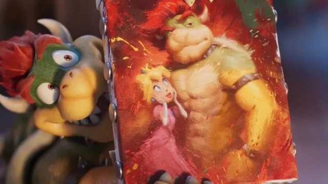 Carte meme Bowser’s Painting (Super Mario Galaxy Movie)