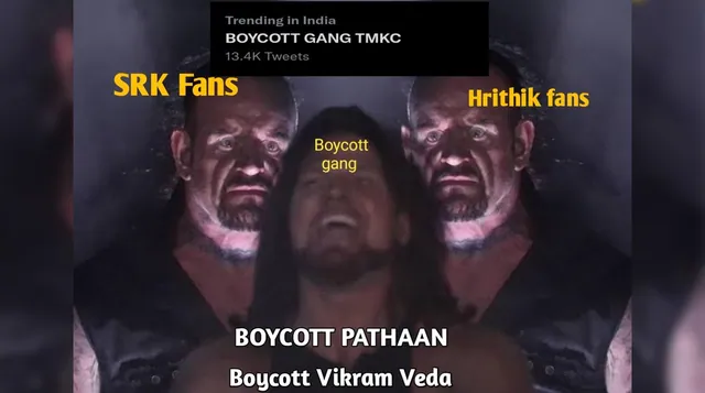Carte meme Boycott Gang