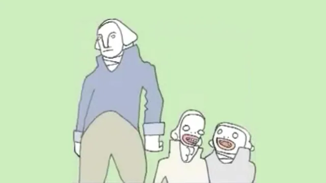 Carte meme Brad Neely’s ’George Washington’