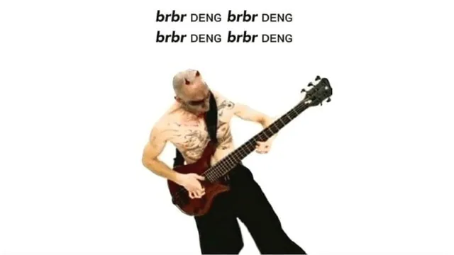 Brbr Deng meme card