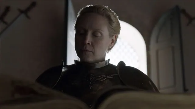 Brienne of Tarth Writing meme card