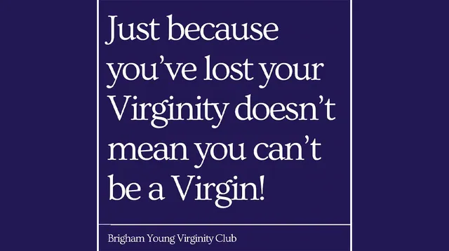 Carte meme Brigham Young Virginity Club