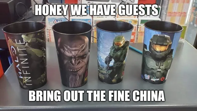 Carte meme Bring Out the Fine China
