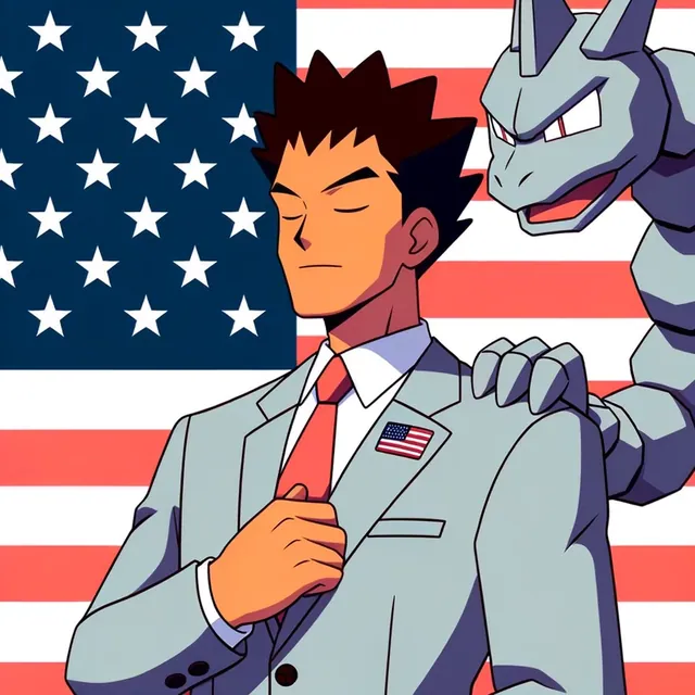 Brock Obama meme card