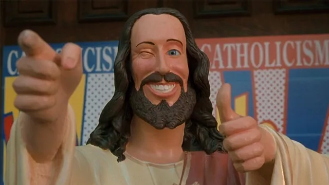 Carte meme Buddy Christ