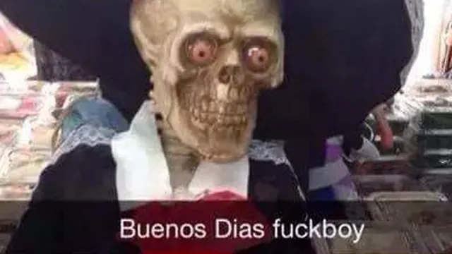 Buenos Dias, Fuckboy meme card