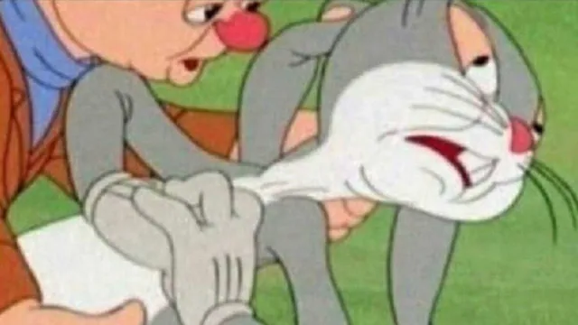 Bugs Bunny Dying meme card