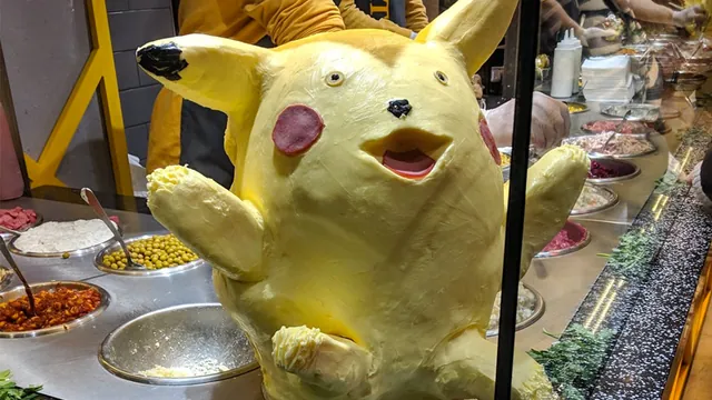 Carte meme Butter Pikachu
