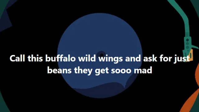 Carte meme Call This Buffalo Wild Wings and Ask For Beans