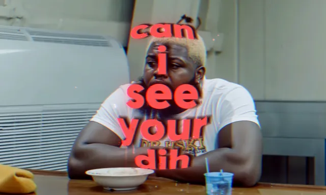 Carte meme Can I See Your Dih / « TS AGAIN »