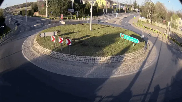 Carte meme Car Jumping Over Roundabout