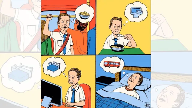 Carte meme Cara Pensando No Ônibus