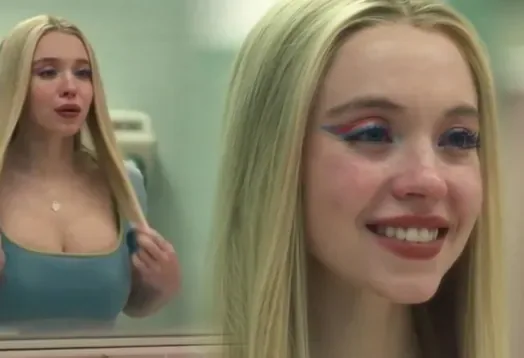 Cassie Crying In Bathroom Mirror meme card
