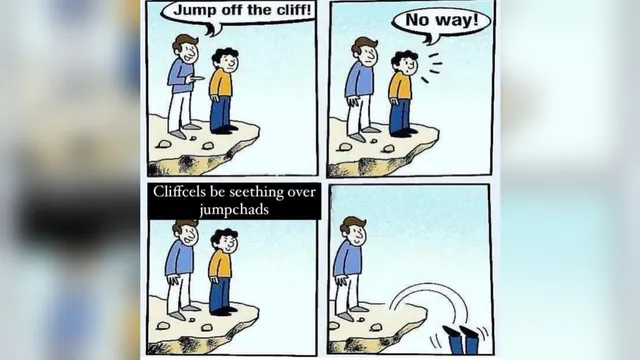 Carte meme Cels Be Seething Over Chads