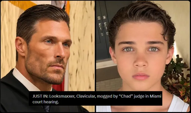 Carte meme Chad Judge / Clavicular Mogged By Judge