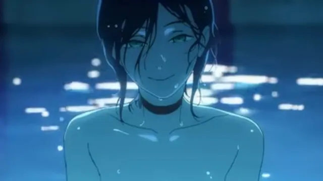 Chainsaw Man Reze Arc Pool Scene meme card